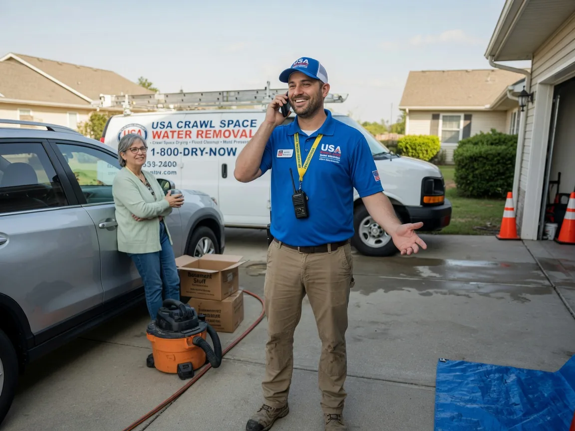 Crawl Space Water Removal Hinkle, KY FAQs